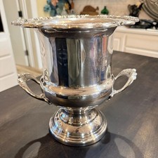 Vintage Gorham Heritage Silverplate Champagne & Wine Bucket Trophy Excellent EUC picture