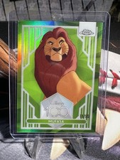 Mufasa - 2023 Topps Chrome Disney 100 #99 Green Refractor /99 picture