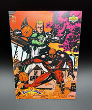 1992-93 Upper Deck Fanimation #510 Michael Jordan Larry Bird Jim Lee picture