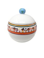 UNICEF Cookie Jar Circle of Friends Global Children of World Holding Hands Globe picture