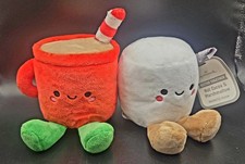 Hallmark Better Together Hot Cocoa & Marshmallow Magnetic Plush Stuffy Set *NEW picture