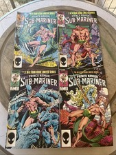 PRINCE NAMOR THE SUB-MARINER #1 2 3 4 Complete Series 1984 Marvel DeMatteis F/VF picture