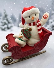 2016 Hallmark Jingle Pals Sleigh Ride Animated Snowman W/Music ~ BRAND NEW ⛄️🌲 picture