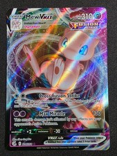 Mew VMAX (Holo) Ultra Rare 114/264 Fusion Strike Pokemon Card English 2021 Mint picture