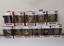 Lot of 11 Hallmark Ornaments Grogu Harry Potter Pokemon Star Wars w/ Duplicates picture
