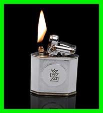 Vintage KW Karl Wieden Snap light Semi Automatic Model 880 Petrol Lighter WORKIN picture
