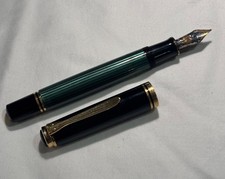 Pelikan Souverän M800 Green-Black Fountain Pen - Corefit Orthotics CEO Owned picture