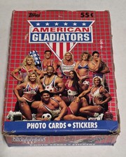 1991 Topps American Gladiators Wax Box picture