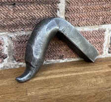 Vintage Unusual Lambs Tongue Swan Neck Hardy Stake Anvil Blacksmith Tool picture
