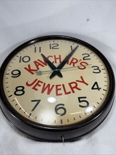 Vintage 1960’s GE General Electric Industrial School Wall Clock 2915B “Works” picture