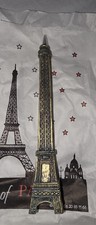 PARIS EIFFEL TOWER SHAPED COPPER *PEN*  SOUVENIR FRANCE UNIQUE GIFT MEMORABILIA  picture