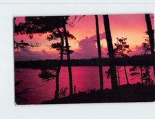 Postcard Sunset On A Threatening Sky USA picture