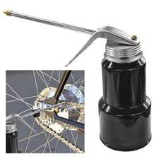 Pump Oiler Can 8OZ 250ML Oil Squirt Can Flexible Metal Spout Press Oiler picture