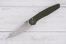 Pro-Tech Avalon Peace Neighbor Designed – Knurled Green – MagnaCut Blade picture