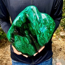 22LB Natural luster peacock rock cluster rough mineral sample picture