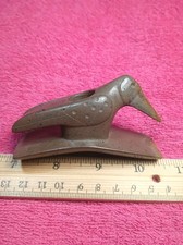 Native American Indian Artifacts Beautiful Bird Effigy Hopewell Platform Pipe  picture