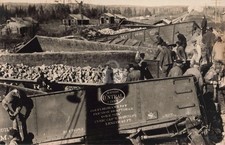 Railroad Train Wreck Near Grayling MI Michigan 1921 RPPC Photo Postcard COPY picture