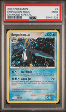💦 LOW POP 💦 Empoleon 4/130 PSA 9 - 2007 Holo bleed error + Swirl picture