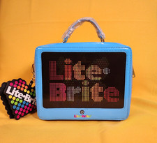 Loungefly Lite-Brite Lenticular Glow Crossbody Handbag with Coin Bag NEW picture