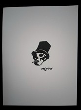 Mike Mignola Skeleton Original Art Sketch picture