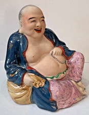 MAN YI SHENG ZAO ART FAMILLE ROSE BUDAI REPUBLIC 1912-1949 BUDDHA PORCELAIN picture