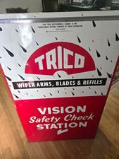 TRICO Vision Safety Check Station Store Display Stand Wiper Blades Red/White picture