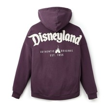 🔥Disney Parks - DISNEYLAND Logo - Zip Hoodie - Purple - XXL💥 picture