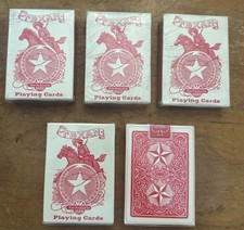 5x Vintage Bicycle TEXAN Playing Cards USPCC Ohio 🔥ULTRA RARE🔥OUT OF PRINT picture
