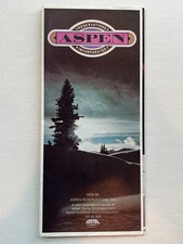 Vintage 1973 - 1974 Aspen Colorado Ski Resort Guide Ephemera Brochure picture