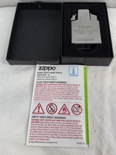 Zippo LTR Insert DBL Bluetorch Empty Lighter 65827 New In The Box picture