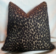 20”sq Custom PILLOW COVER in ELITIS France Verner Jacquard Animal Motif Fabric picture