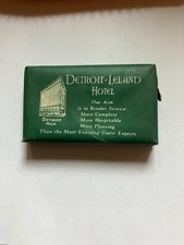 Vintage Detroit - Leland Hotel  mini Soap bar #2 -  Michigan - Colgate picture