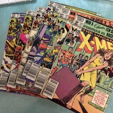 Uncanny X-Men 151 153 154 155 156 157 162 (Space Sharks) NEWSSTAND VARIANTS picture