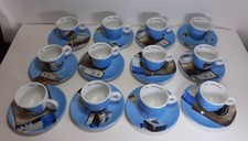 ILLY COLLECTION 2002 STANDARD JANE Coffee 12 Cups Service picture