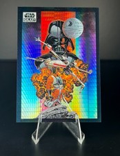 2022 Topps Star Wars Galaxy - #52 Shadow of the Dark Lord Darth Vader /75 Prism picture