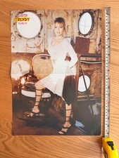 Rare Thalia Hürriyet Trendy Turkish Magazine Poster Vintage Full Size 2000s picture