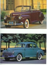 1941 1942 1946 1947 1948 FORD SUPER DELUXE 16 pg REVIEW picture