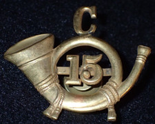 Philippine American War 15th Infantry Regiment C Co. Cap Insignia Field Musician picture