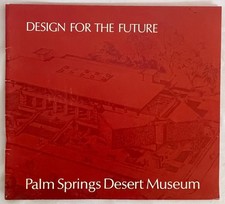 Vintage 1971 Palm Springs Desert Museum Booket Signed Director Fred Sleight RARE picture