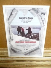 THE PARALLAX VIEW, film card [Warren Beatty, Hume Cronyn, Paula Prentiss] picture
