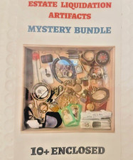 Estate Finds-Mixed smalls: Jewelry, Coins, Stamps, Watch, 10+vintage - lot A2854 picture