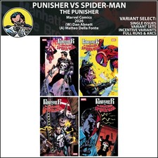 Punisher vs Spider-Man (2026) #1 2 3 4 Marvel Comics COVER SELECT picture