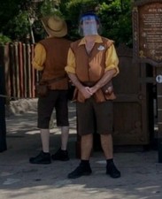 DISNEY WORLD SEVEN DWARVES MINE TRAIN  CAST MEMBER FULL UNIFORM MAGIC KINGDOM picture