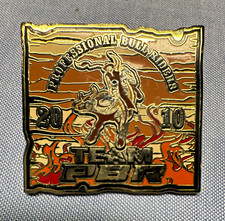 Professional Bull Riders PBR Team PBR 2010 Professional Pinback Lapel Pin picture