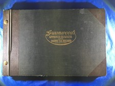 Vintage Greenwoods Approved Business and Income Tax Record 17 x 11 picture