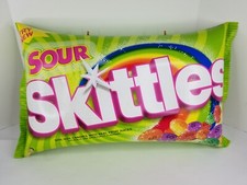 Vintage 2000 Sour Skittles Inflatable Candy Advertising Promo Display READ picture