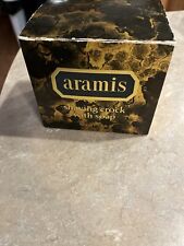 1960s Vintage ARAMIS Shaving Mug NEW with Box And Soap  Very Rare picture