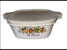 Vintage Corning Ware Spice of Life Mini Casserole Baking Dish 2 3/4 cup #2 picture