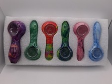 Cosmic Swirl Hand Pipe 4” ( 1 Piece Price) picture