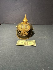 Original Pre WW1 Imperial German Pickelhaube Spiked Officer candidate Helmet picture
